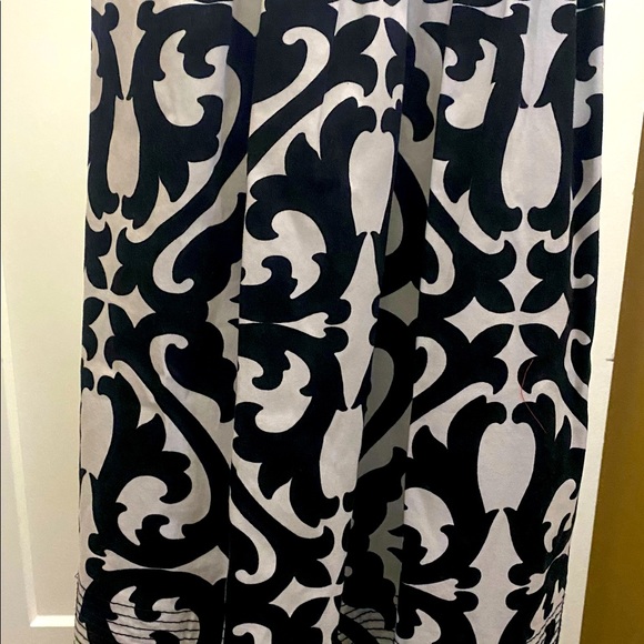 Black/White Dress with Straps Size 14 - Picture 6 of 9